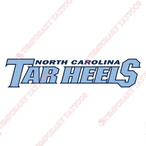 North Carolina Tar Heels Customize Temporary Tattoos Stickers NO.5517